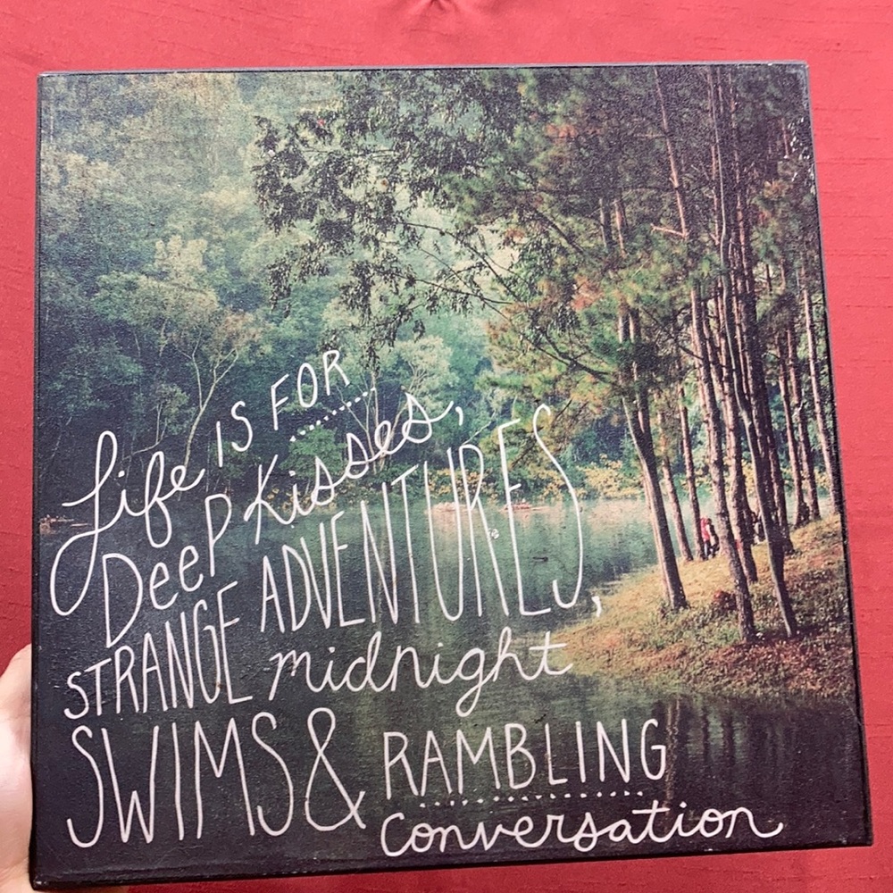 Motivational wall art